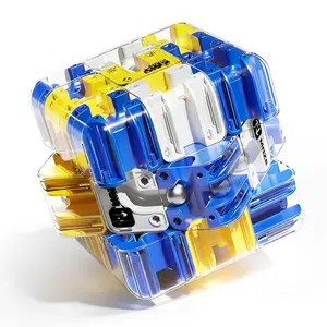 3D Rolling Ball Maze Cube, Large Labyrinth 3D Puzzle Maze Cube - Engaging Brain Teaser Toy, 3D Cube Maze Puzzle, Rubix Cubes Ball Mazes