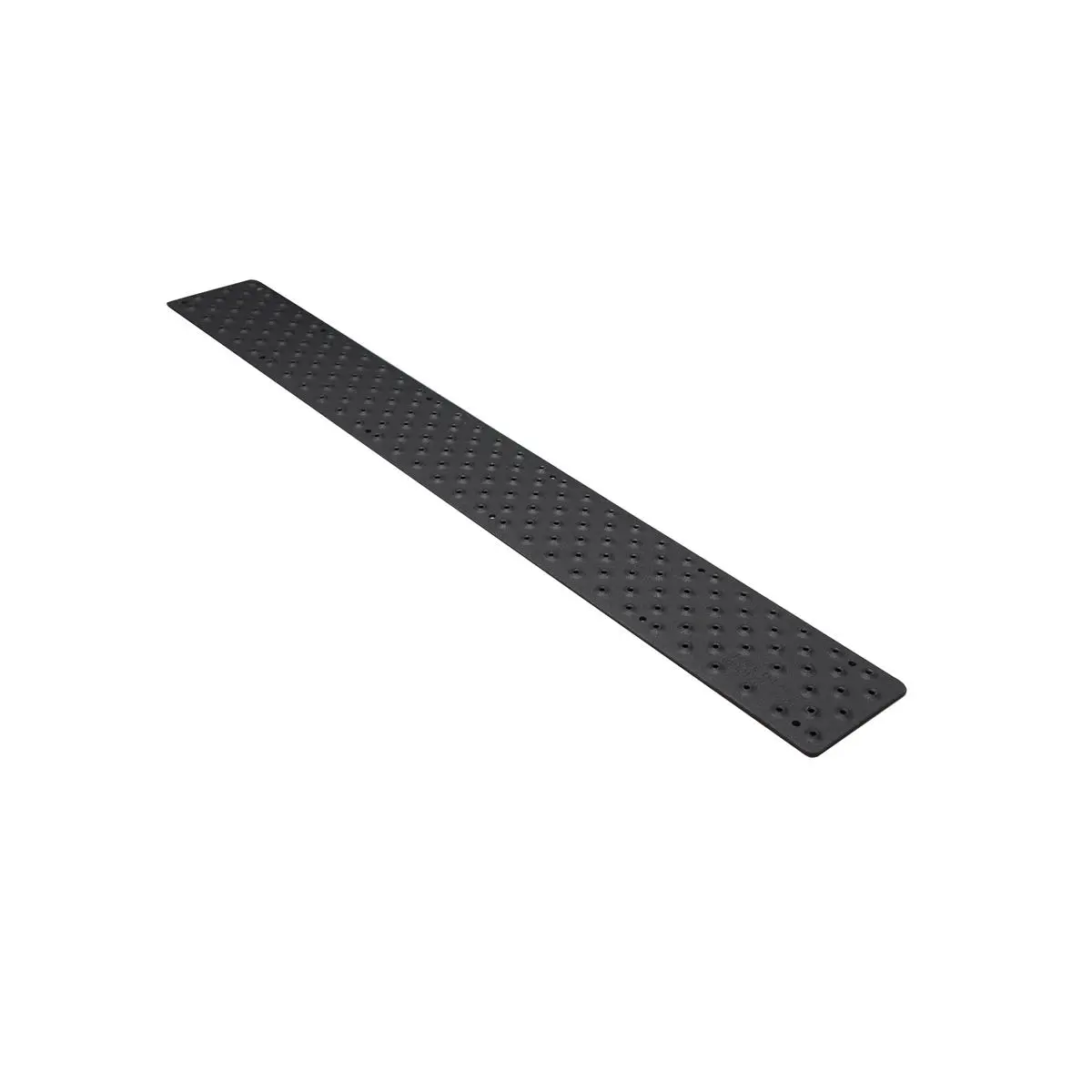 212 MAIN Aluminum Powder-Coated Non-Slip Grip Stair Tread - Black, 30 x 3.75 x 0.06 in, Fade Resistant, Rug-Compatible, Commercial/Residential Use, Indoor