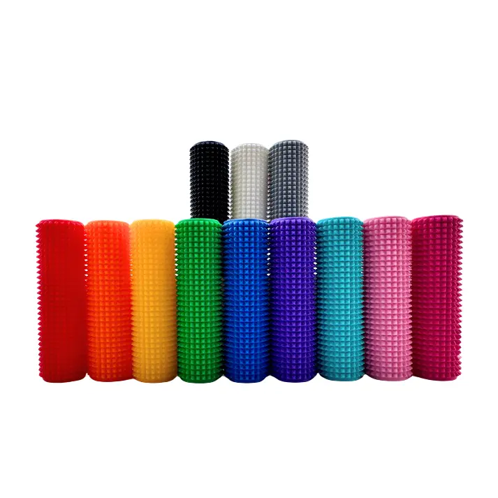 Little Ouchies Mini Spikie Sensory Fidget Keychain - Pocket-Size Textured Micro-Spike Stim Tool for Tactile Feedback, Grounding, Anxiety Relief, Vibrant Colors