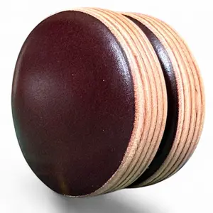 Shell Macaron - handcrafted with the highest quality leather there is