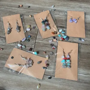 Gem Stone Earrings