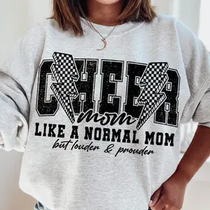 Cheer Mom Sweatshirt Sweatshirt, Cheerleader Sweatshirt, Team Spirit Sweatshirt, Cheer Mom Sweatshirt, Cheer Life Sweatshirt, Mom Life Sweatshirt, Cheerleader Mom Sweatshirt, Mom Sweatshirt