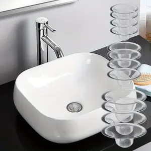 Stainless Steel Sink Filter Bathroom Sink Drainage, Kitchen Sink Drainage Protector, Household Sink Filter Hair Collector, Sink Drain Basket, Sink Drain Filter, Household Supplies, Sink Accessories
