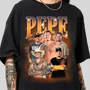 [Sale off up to 50%] Pepe Garcia Bootleg Tshirt, Pepe Rap Shirt, Vintage T-Shirt, Nicolandria Tshirt Tee, Love Island Shirt, Pepe Love Island