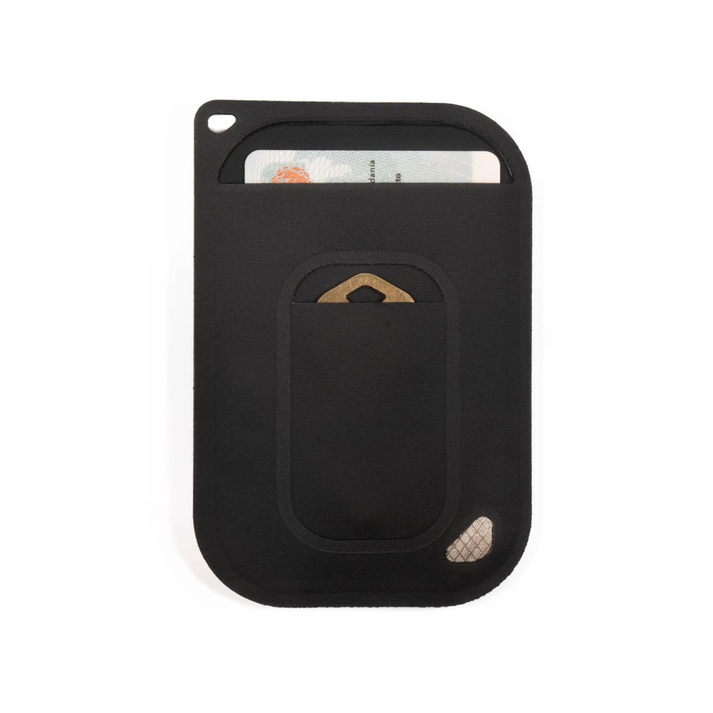 RFID EDC Slim Wallet with 30" Ball Chain