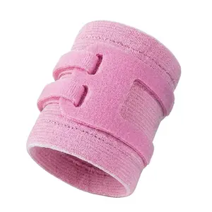 Ultra-Thin Compression Sports Wrist Guards for for All-Day Wear & Sports| Support for Basketball, Gym, Badminton, Work & Typing (PINK, M)