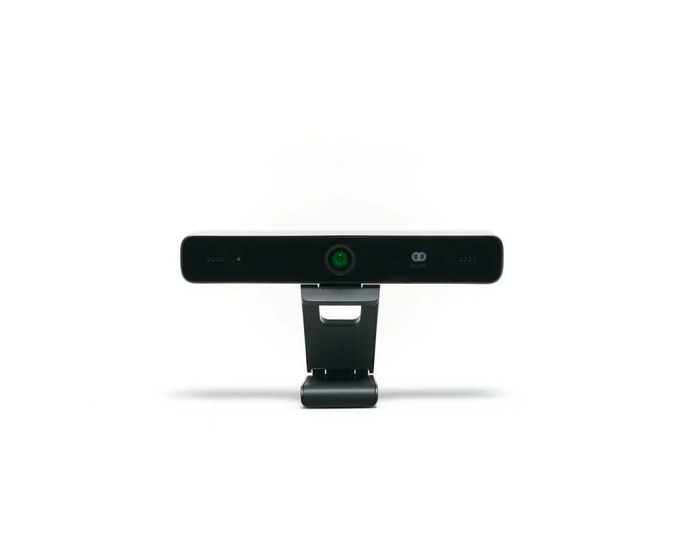 Boom Collaboration BM01-0020 MEZZO 4K Ultra HD 110 Degree Wide Angle Huddle Room Camera with AI Auto Framing, ePTZ 5x Digital Zoom - AFT Low Light Optimization - Built-in Mics