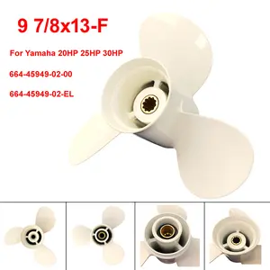 Boat Propeller for Yamaha Outboard Motor 20hp 25hp 30hp/ Outboard Propeller for Yamaha Engine 10 Tooth 9 7/8*13