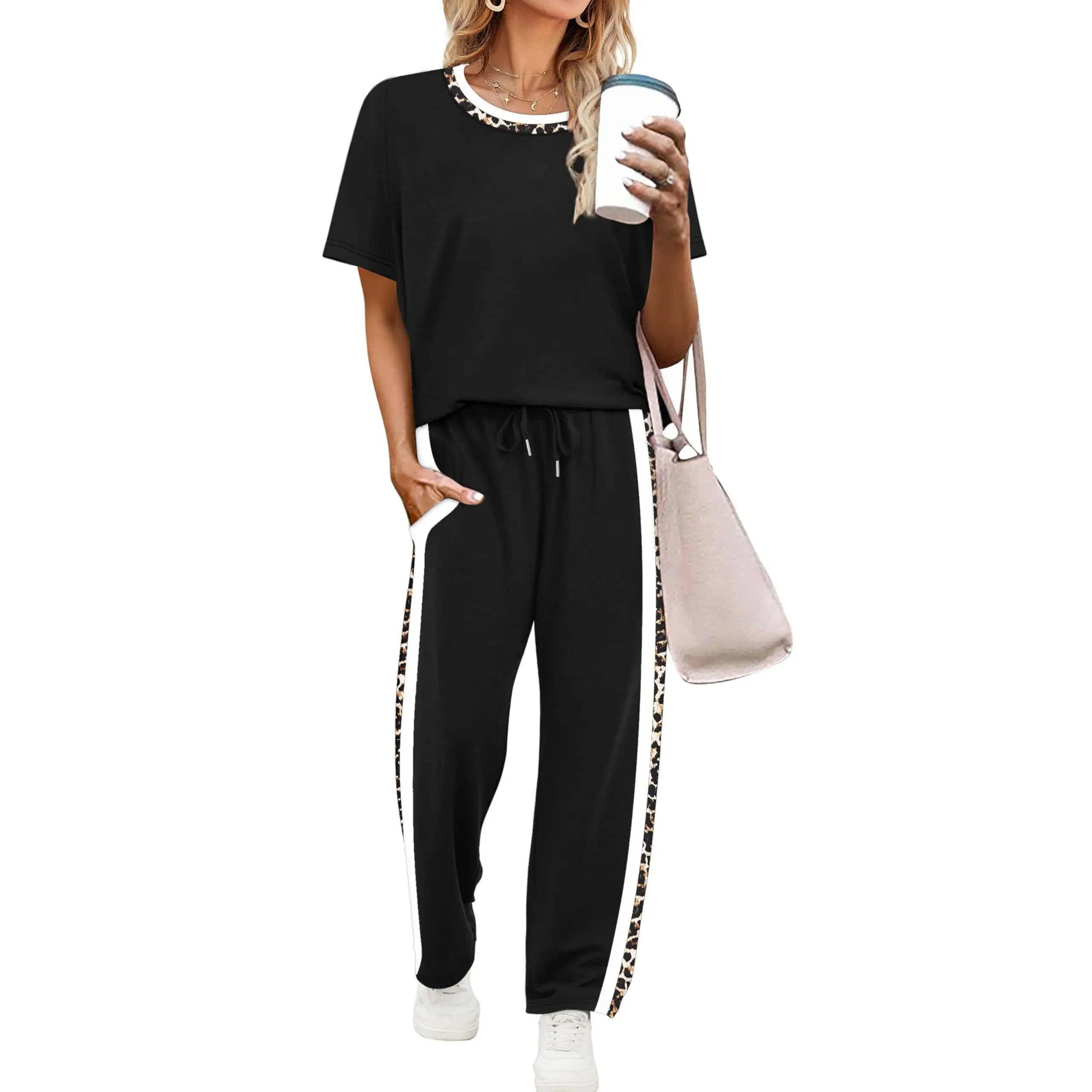 Black/Leopard