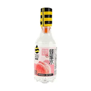 FENGJIE Peach Jasmine Honey Drink 360ml - Soothing Throat, Clean Ingredients, Separate Honey Pouch for Refreshing Taste