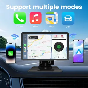 2025 Newest IPS Touchscreen Wireless Portable Stereo AC/AA with Bluetooth/Wifi for Car