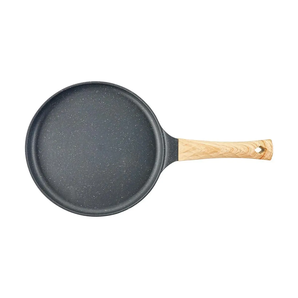 Chinese Brand 24cm Non-Stick Crepe Pan Pizza Maker Pancake Griddle Black