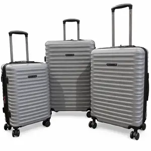 Swissbrand - Dublin (Grey) Suitcase set of 3
