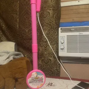 【Upgraded Version】 Adjustable Stand for Little Singers with Flashing Lights Phone Cable Perfect for 3+ Kids Lightweight Safe Durable Karaoke Toy with MP3 Cable and Detachable Design TOY HOBBY NewYear Haul  boost confidence