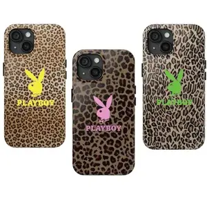 Leopard Playboy Phone Case, For iPhone Case 17 16 15 14 13 12 11 Pro Max 6