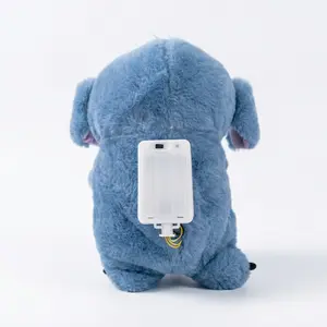 New Soothing Music Doll Breathing Toy Companion Sleep Aid Baby Children Plush Electronic Pet Teddy Bear with Realistic Breathing Action & Lighted Music Infant Sensory Gift