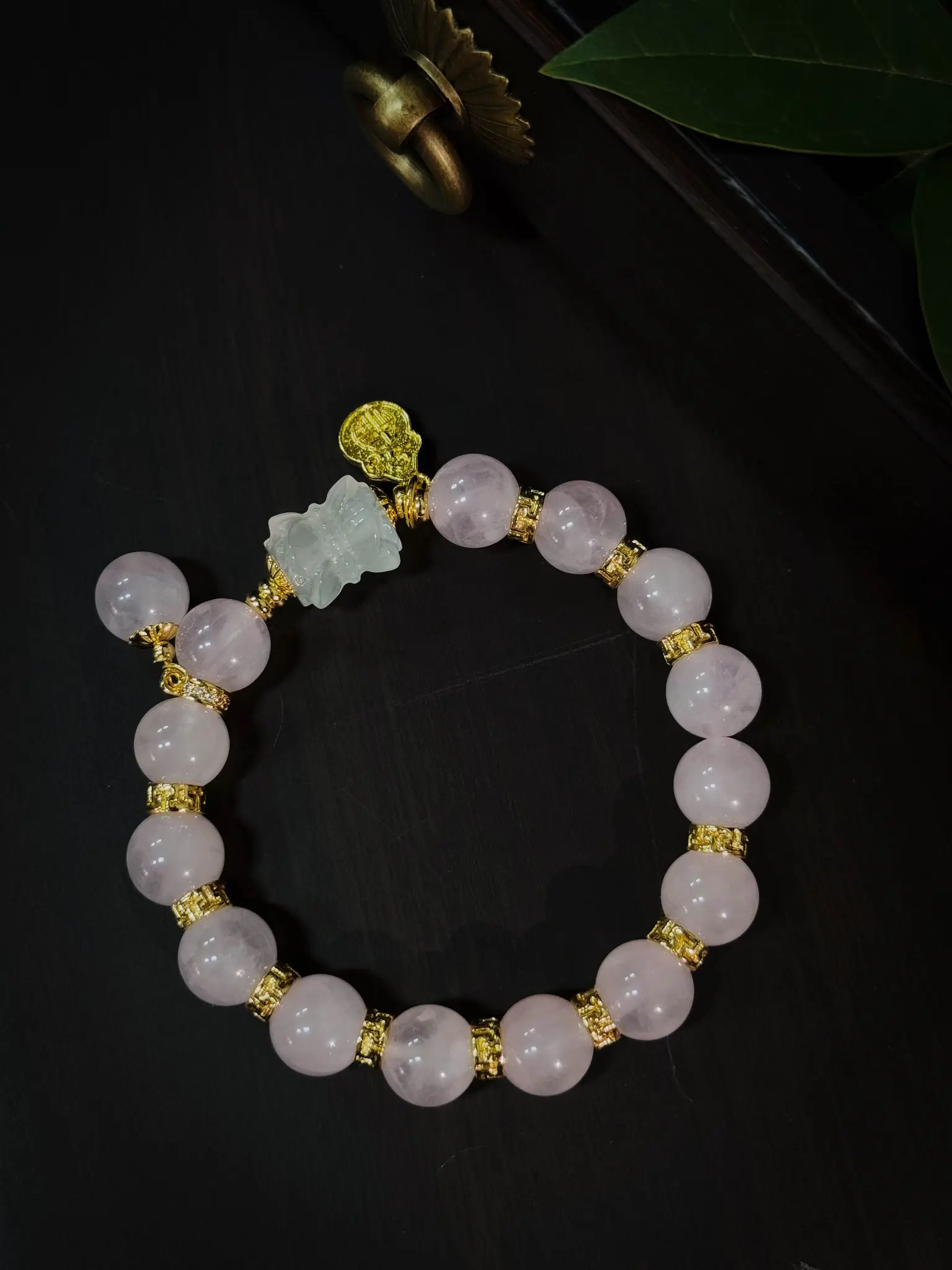 Feng Shui to Luck Blush on a Tiger's Cheek Bracelet for Inner Being & Wellness