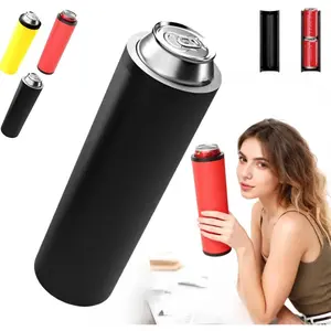 Double Tactical Reload Can Holder-Ultra Chill System, 2026 New Assault Tactical Insulation Sleeve, Slim Can Cooler Fits Two 12oz Beverage Cans, Durability Suitable For Beer And Soda (Black)