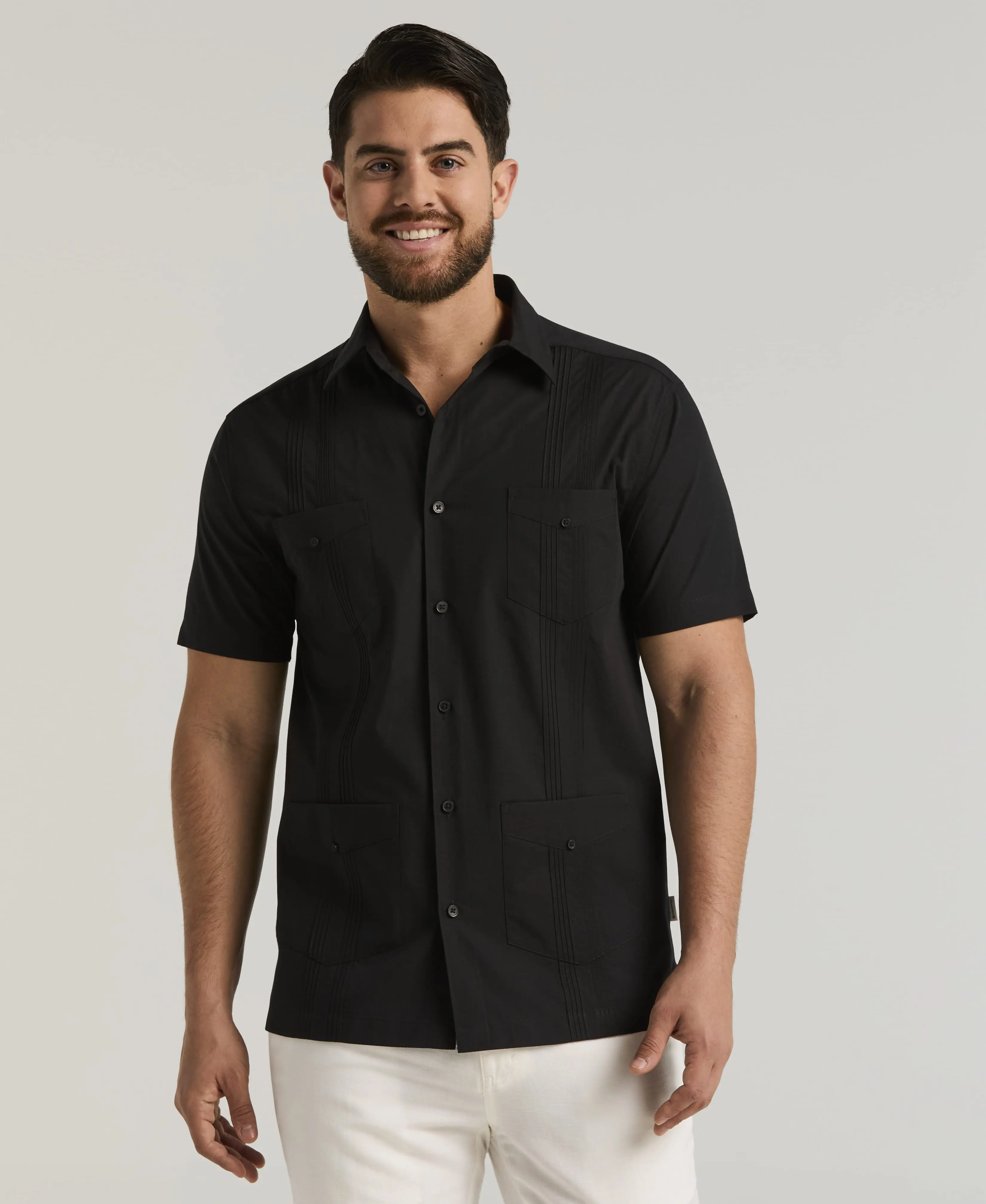 Four Pocket Guayabera Shirt