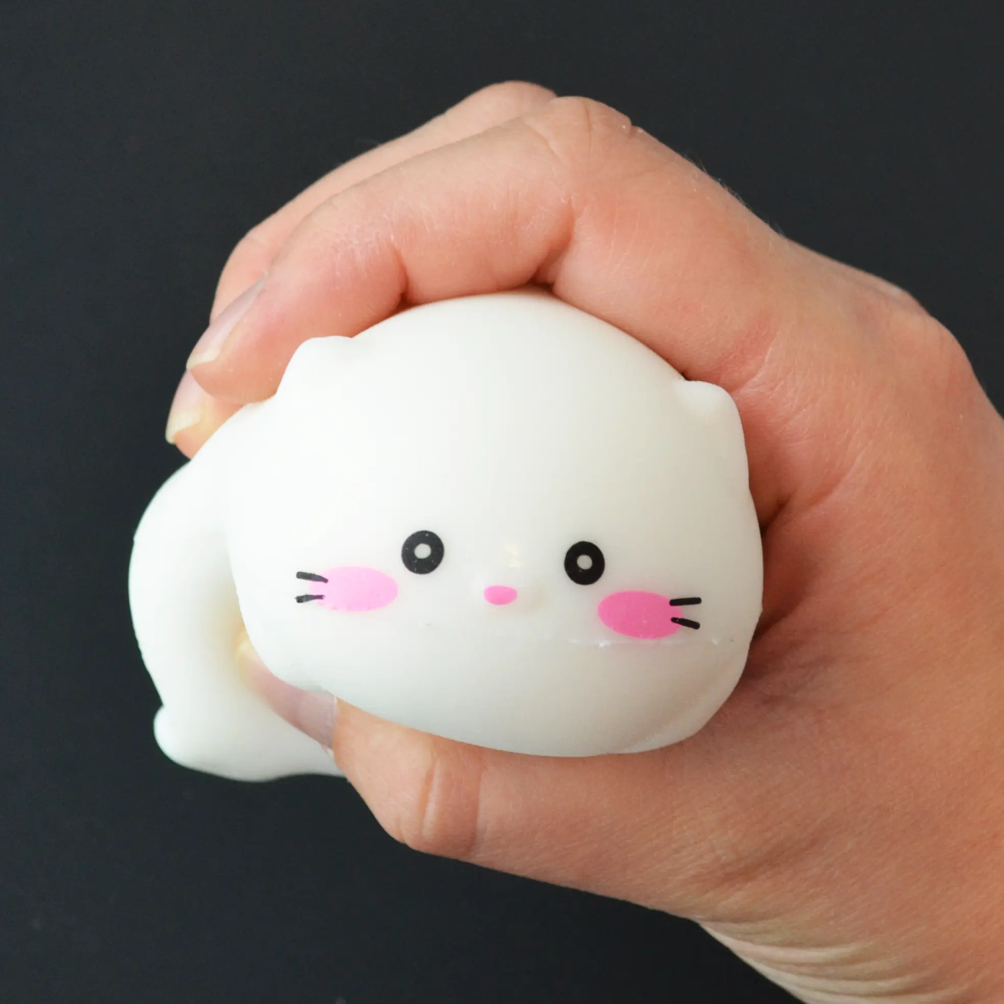 Marshmallow Kitten Squishy Balls