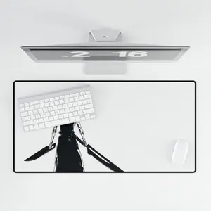Bleach "The Blade is Me" Desk Mat, Anime Mousepad, Anime Desk Mat, Anime Office Accessory, Anime Desk, Bleach Anime Gaming Accessories Mouse Pad