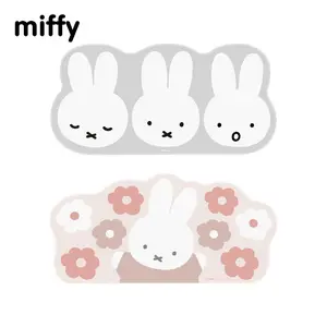 Kawaii Miffy Mouse Pad Cartoon Cute Computer Desk Pad Office Computer Keyboard Student Desk Pad Gift for Girl