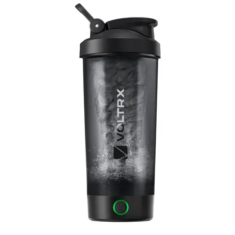 VOLTRX Protein Shaker Bottle, Merger USB C Rechargeable Electric Protein Shake Mixer, Shaker Cups for Protein Shakes and Meal Replacement Shakes, BPA Free, 24oz
