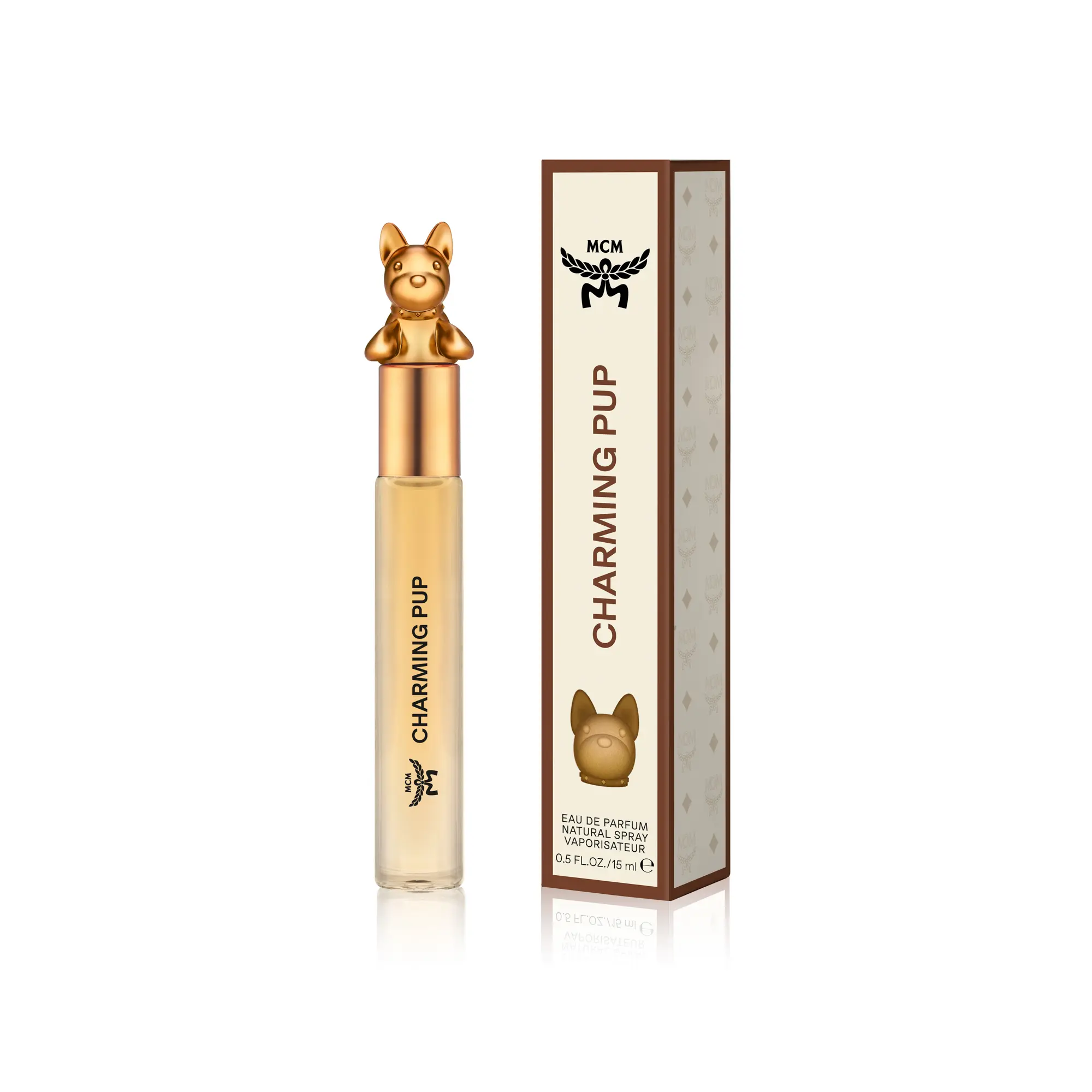 MCM Collection Charming Pup Travel EDP – Eau de Parfum Spray 0.5Fl. Oz/15ml MCM Collection Charming Pup Travel EDP – Eau de Parfum Spray 0.5Fl. Oz/15ml