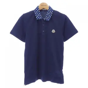 Pre-owned MONCLER Other Small Leather Goods Cotton Polo Shirt