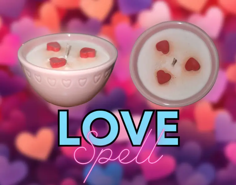 "Love Spell" Scented Candle
