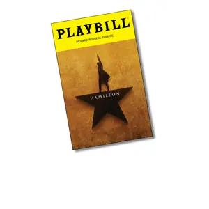 Hamilton Playbill Sticker Hamilton Playbill Sticker