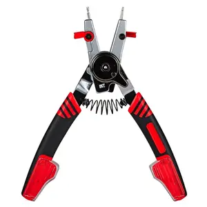 212 MAIN Combo Internal External Snap Ring Circlip Retaining Pliers - 941336, Flip-Switch, Multi-Tips, Quick-Change, Multi-Size (for Fishing & Outdoor Recreation)
