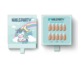 Nailsparty Acrylic Handmade Press-On Nails — Choose Your Designs LIVE!