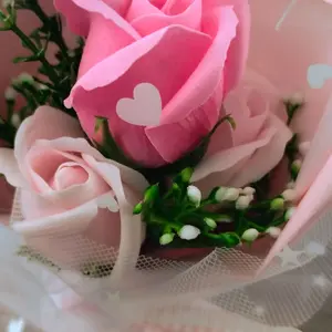 Pink Rose Bouquet with Accents and Greenery for Special Occasions