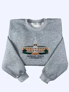 Morgan State University Embroidered Sweatshirt/Hoodie