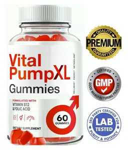 Vital Pump XL Gummies Max Strength for Men - 1000mg (60 Gummies)