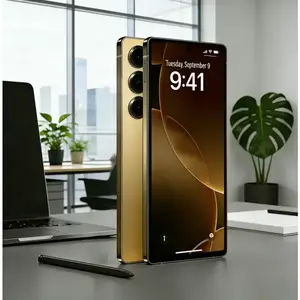 S25 Ultra Unlocked 5G Smartphone, 12GB+512GB, 6800mAh Battery, Fast Charging Capability, Android 14 System, 108MP+48MP Camera, Face & Fingerprint Unlock | Dual SIM | Autofocus | Built-in Pen | Card Port