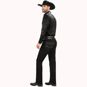 JEANS Cowboy Heavy Denim Jeans LM26502 Black Color