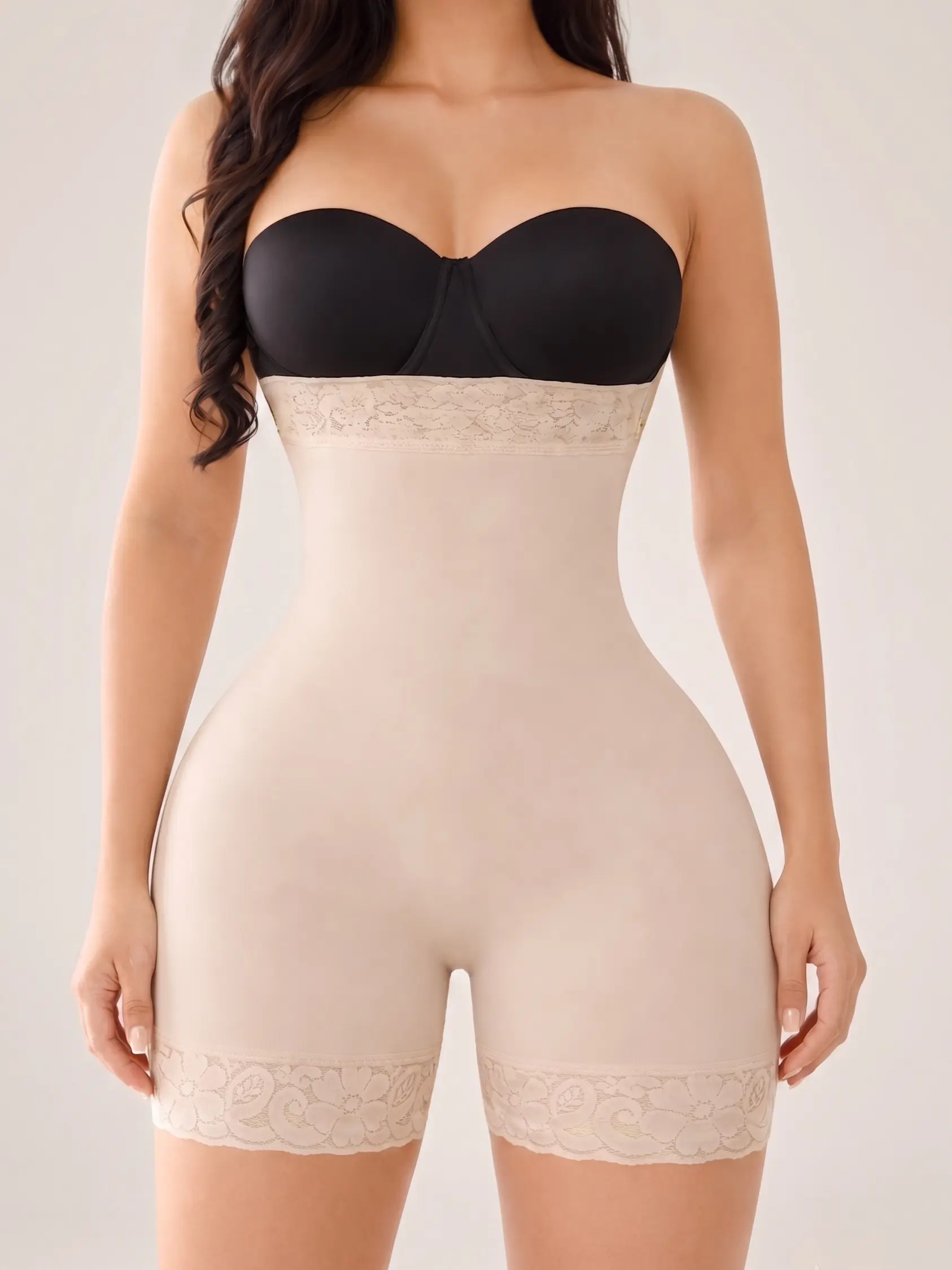 BBL Peachy Strapless Short Shaper Full Tummy Coverage