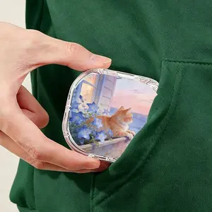 Cute Animal Print Portable Tea Bag Storage Box, Mini Pocket Tea Bag Container, Dustproof Moisture-Proof Anti-Oxidation Box for Home, Travel & Office