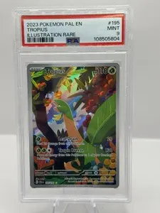 Pokemon Pal En Tropius Illustration Rare PSA 9 2023 #195
