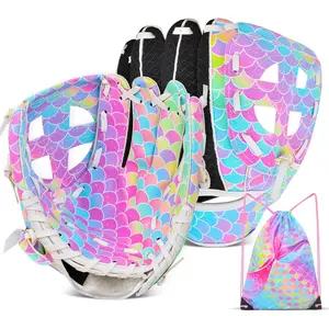 Baseball Glove,Softball Gloves,Baseball Softball Mitt for  Girls , Tee Ball Glove for  and Beginner Play, Left Hand Glove, Right Hand Throw