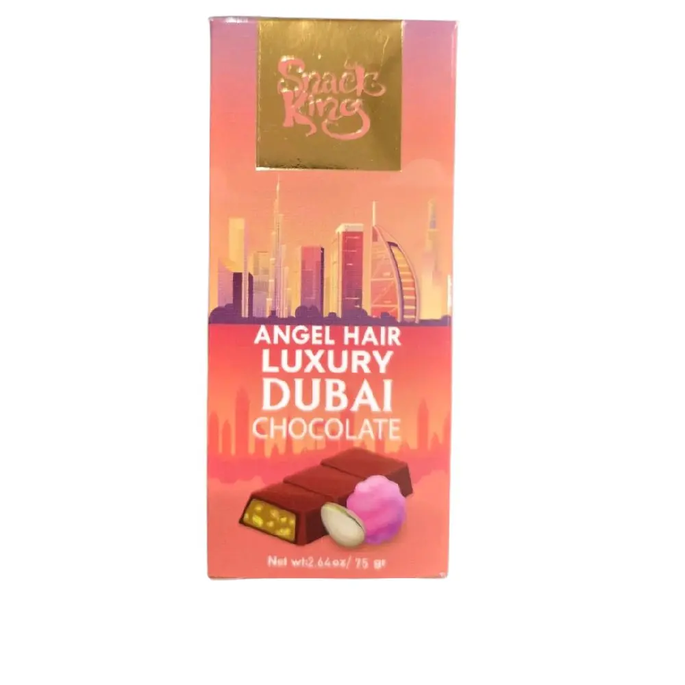 SNACKKINGS ANGEL HAIR DUBAI CHOCOLATE 75GRAM Dessert SNACKKINGS ANGEL HAIR DUBAI CHOCOLATE 75GRAM Dessert