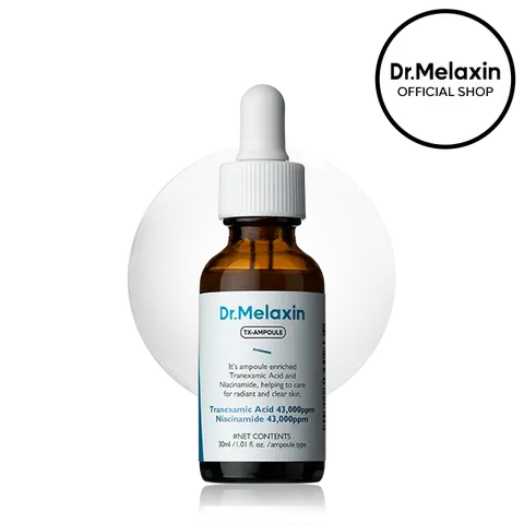 [Dr.Melaxin Official] TX Serum Rx | Niacinamide & TXA Dark Spot Brightening Synergy | Korean Skincare | 1.01fl.oz (30ml)