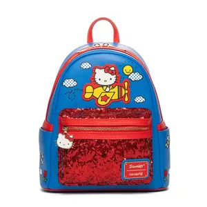 Loungefly Sanrio Hello Kitty Flight Adventure Sequin Mini Backpack - 707 Street Exclusive