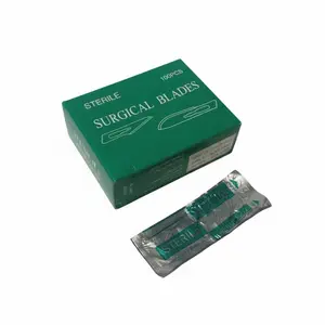 Non-Sterilel Blades #21 - Box of 100 - Stainless Steel - Individually Foil Wrapped - Cutting Supplies for Hobby & Craft