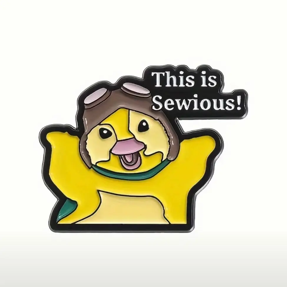 Super cute Duck enamel pin