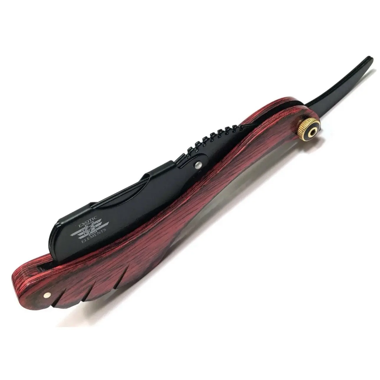 Men’s Mustache Straight Edge Razor Double Edge All Purpose Razor
