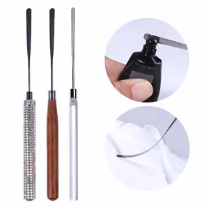 Stainless Steel Nail Mixing Rod, Multi-Functional Gel Polish Stirring Tool, Salon Professional Manicure & Pedicure Kit