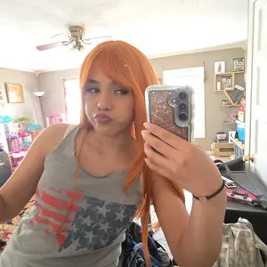 Auvzy Long Straight Layered Wig with Bangs for Women 26 inch Heat Resistant Synthetic Fiber Natural Look Adjustable Cap for Party Cosplay Daily Use